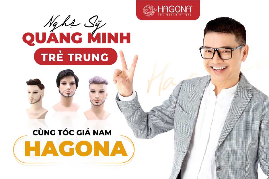 Nghệ sỹ Quang Minh khách hàng quen thuộc của toc giả nam Hagona