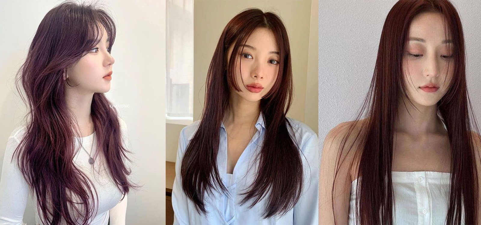 10 kiểu tóc nhuộm nâu đỏ tôn da sáng bật tông cho phái nữ