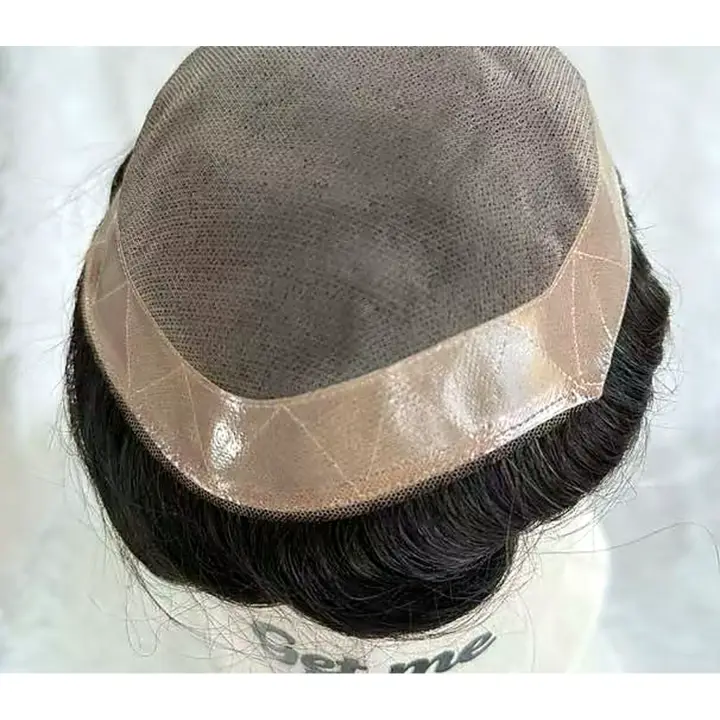 Mặt đế tóc giả nam V3 HAGONA – góc chụp thứ hai