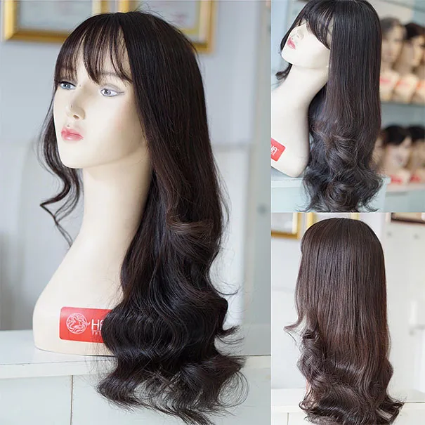 Ảnh sản phẩm Tóc giả nữ dài xoăn lọn bung