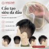 Tóc giả nam nguyên đầu siêu da đầu