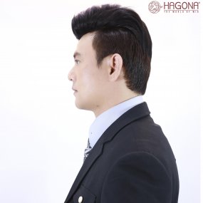 Tóc giả nam chữ M nhỏ 1,2 x16CM