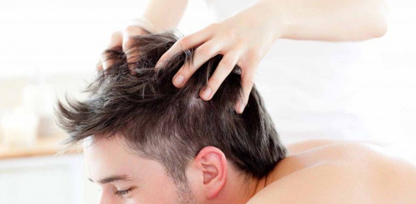 Giảm rụng tóc và kích thích mọc tóc bằng massage