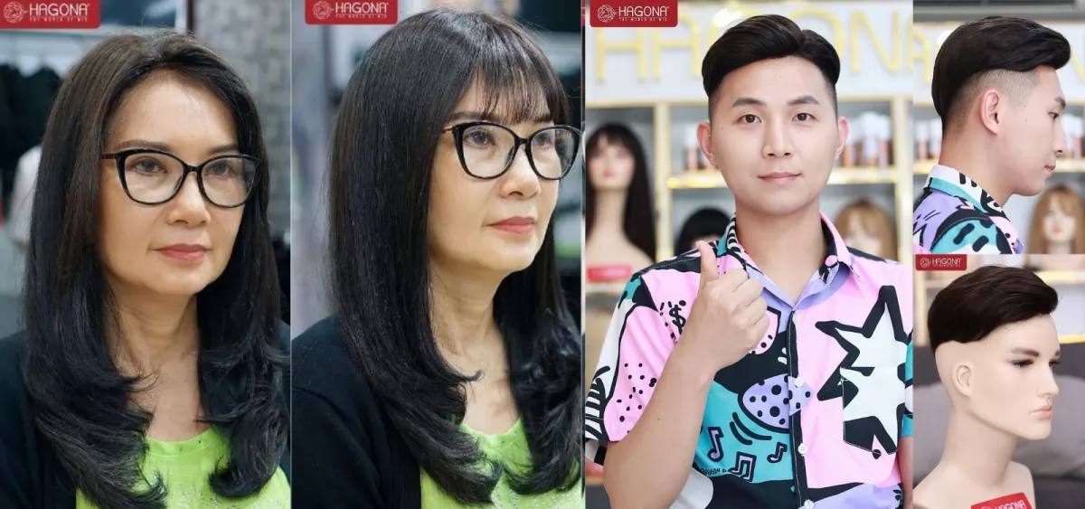 Tóc dán mái hói dành đánh bay sự tự ti chỉ trong vài phút 