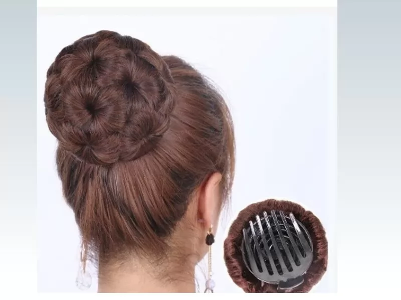Bộ sưu tập mẫu tóc búi giả đẹp nhất hiện nay