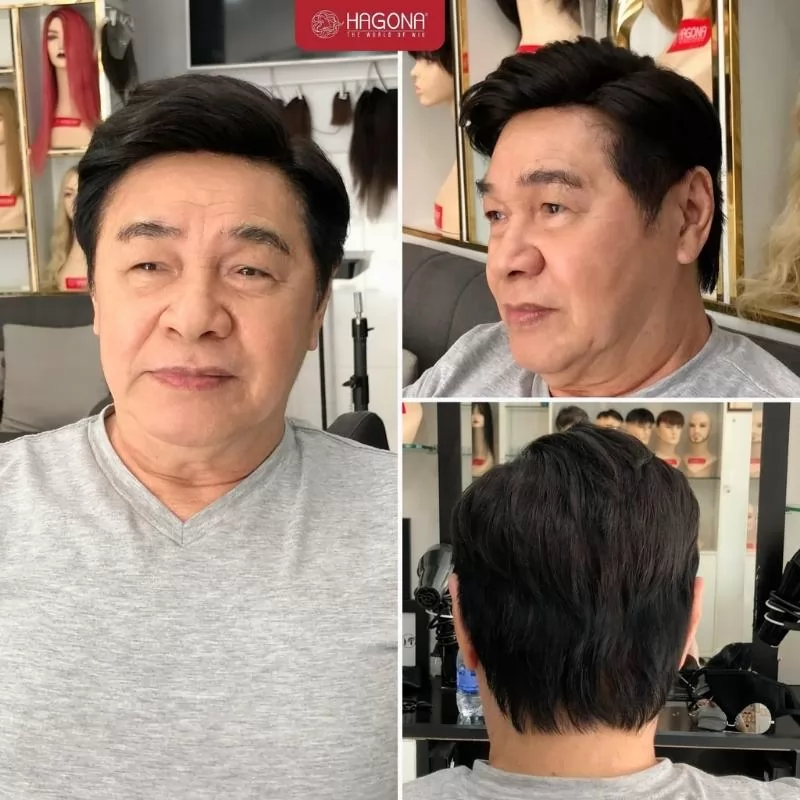 Cách sử dụng tóc giả nam