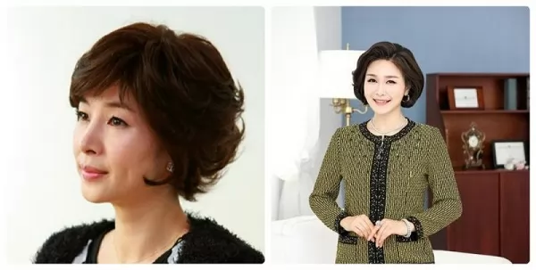 kiểu tóc bob uốn đuôi cho quý bà trung niên