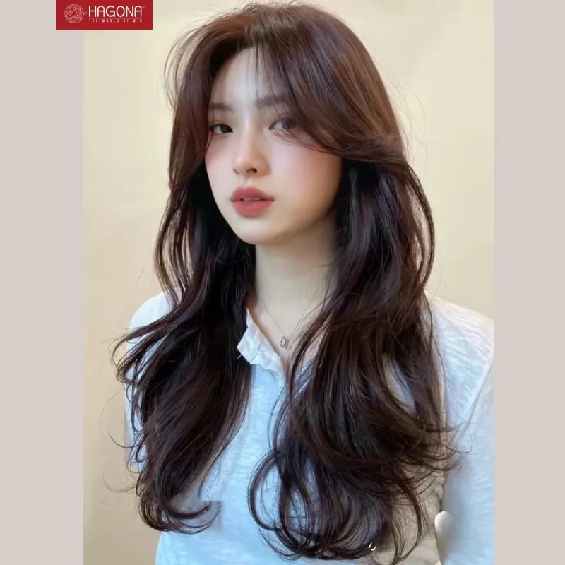kiểu tóc nữ bồng bềnh