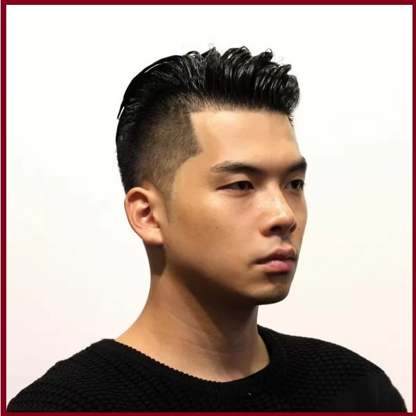 Tóc giả Undercut cho nam