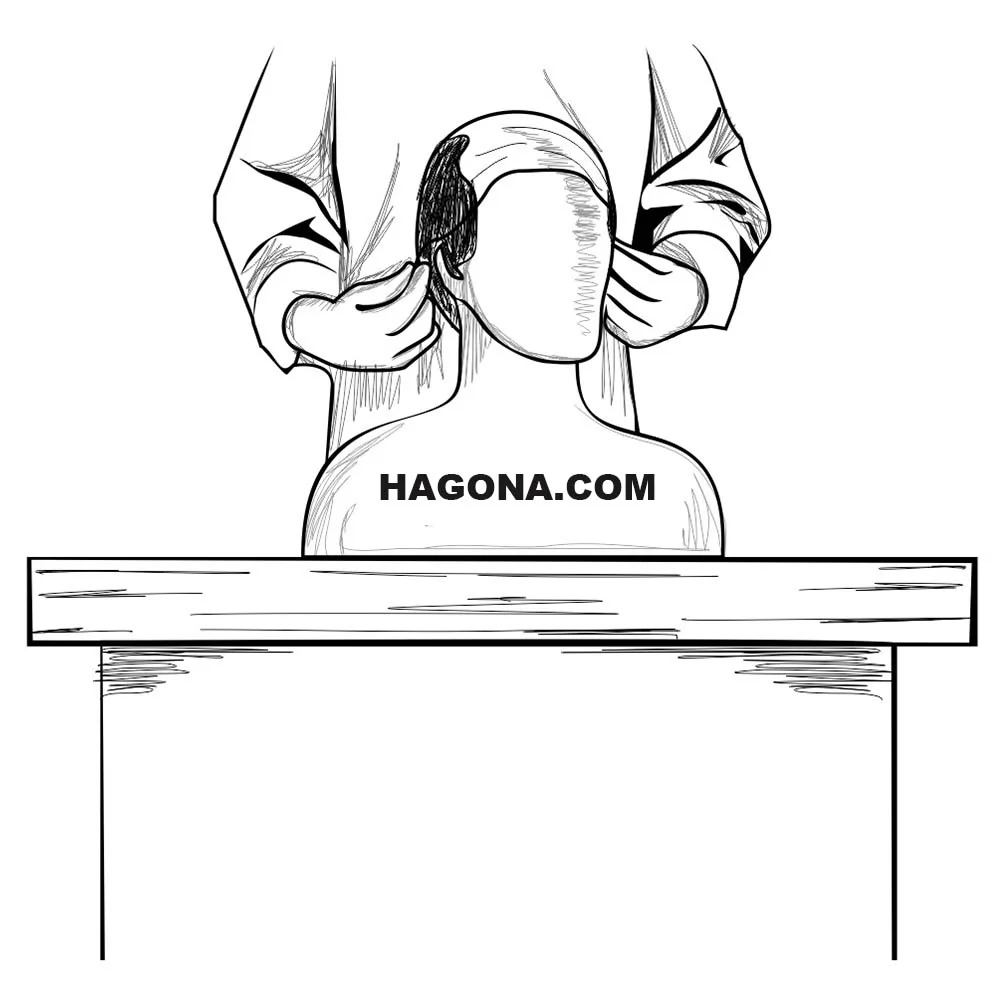 Hướng dẫn cách đo from tóc giả nam che hói