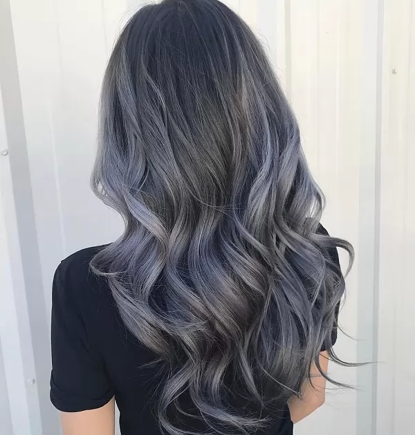 màu tóc đẹp nhuộm ombre