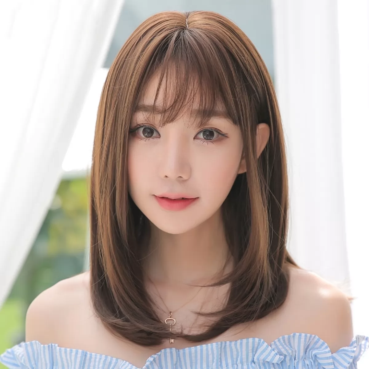 tóc mỏng mặt dài để kiểu gì