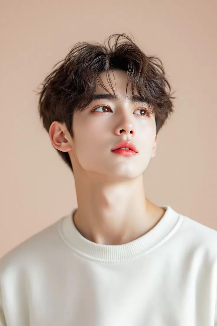 Layer xoăn rối Undercut nam