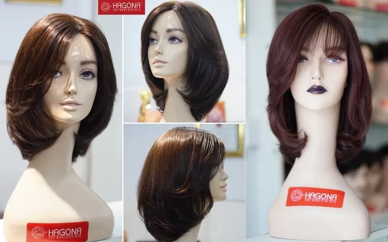  Top 7 mẫu tóc giả nữ trung niên thịnh hành nhất