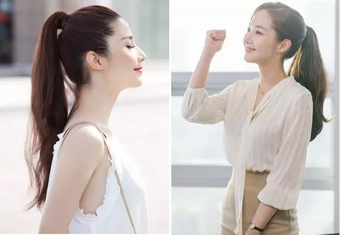 kiểu tóc buộc đẹp