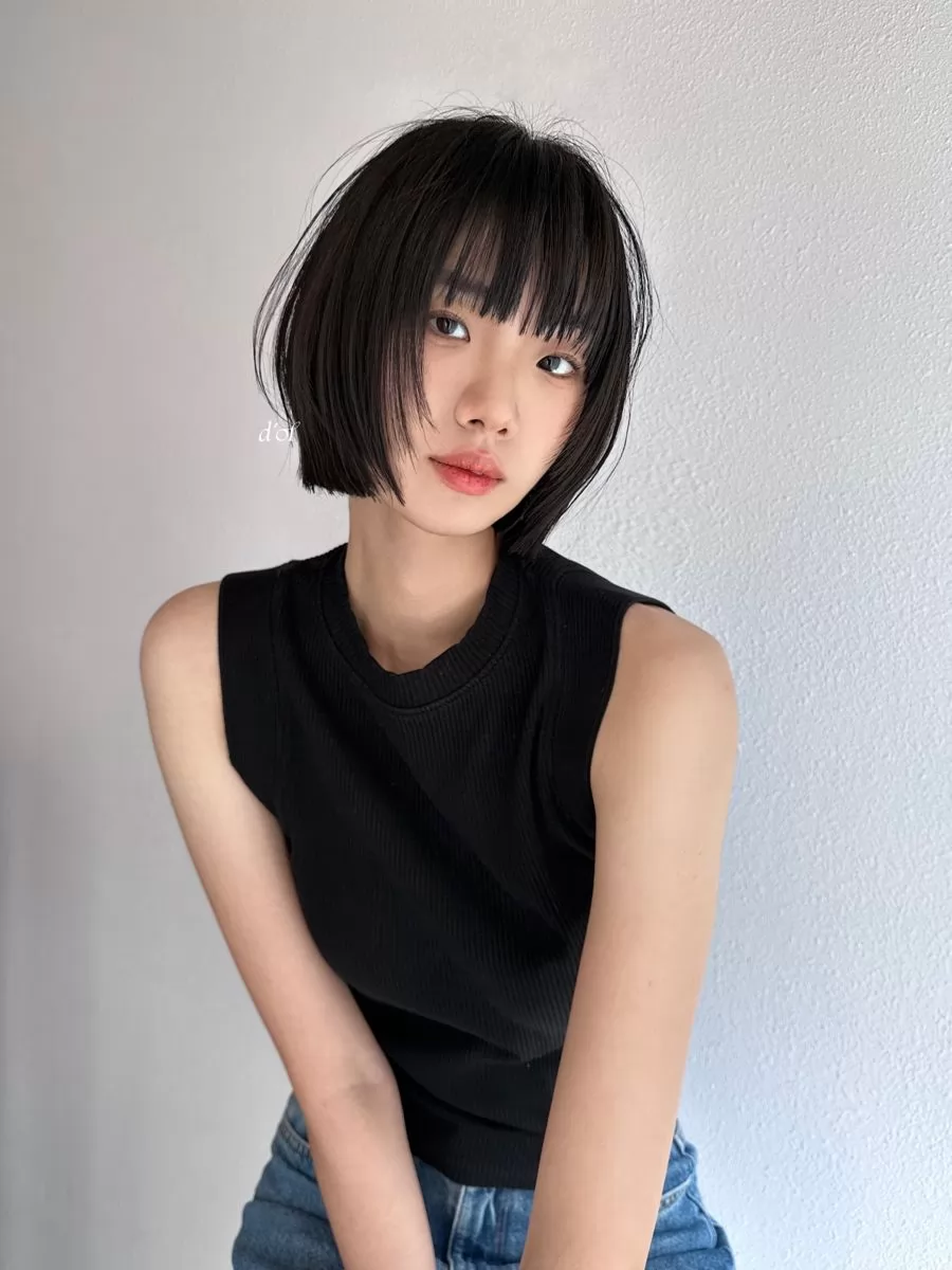 Tóc tém tomboy cho mặt nhỏ