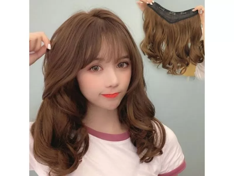 Gợi ý tóc kẹp chữ u cho tóc ngắn cá tính