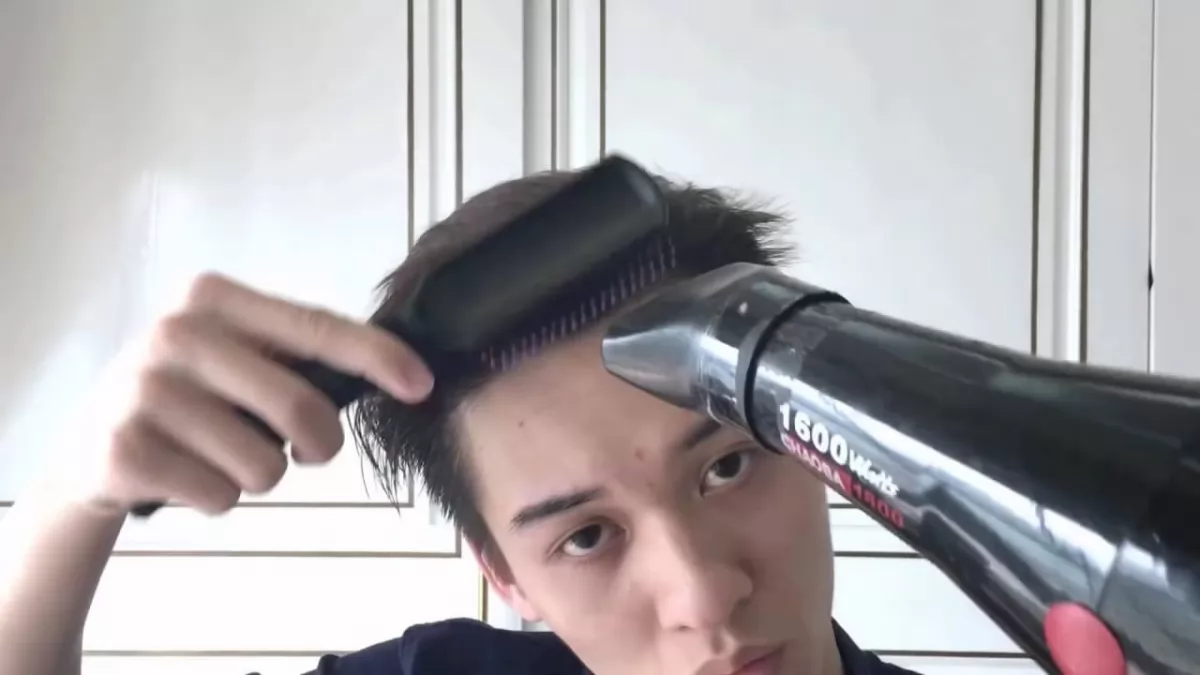 giữ tóc nam luôn bồng bềnh