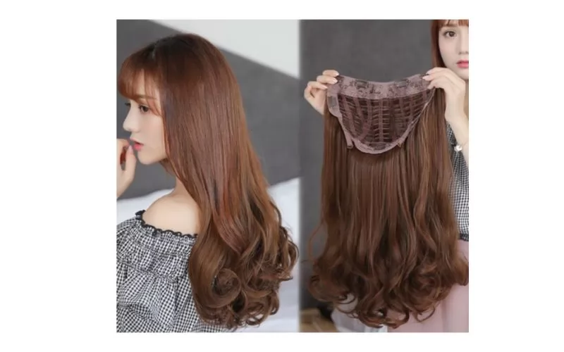 Bộ sưu tập tóc giả nửa đầu chữ u đẹp nhất hiện nay