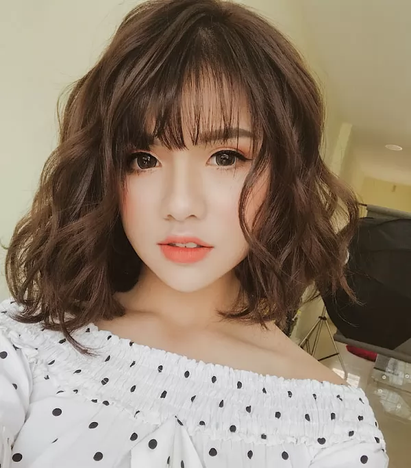 kiểu tóc cho mặt to