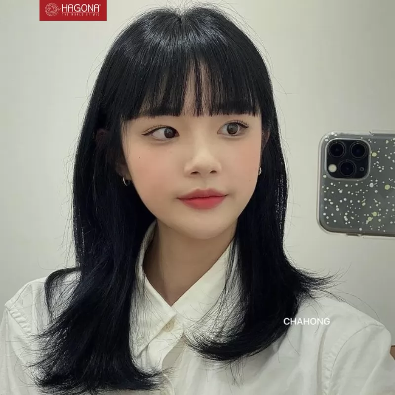 kiểu tóc nữ cute