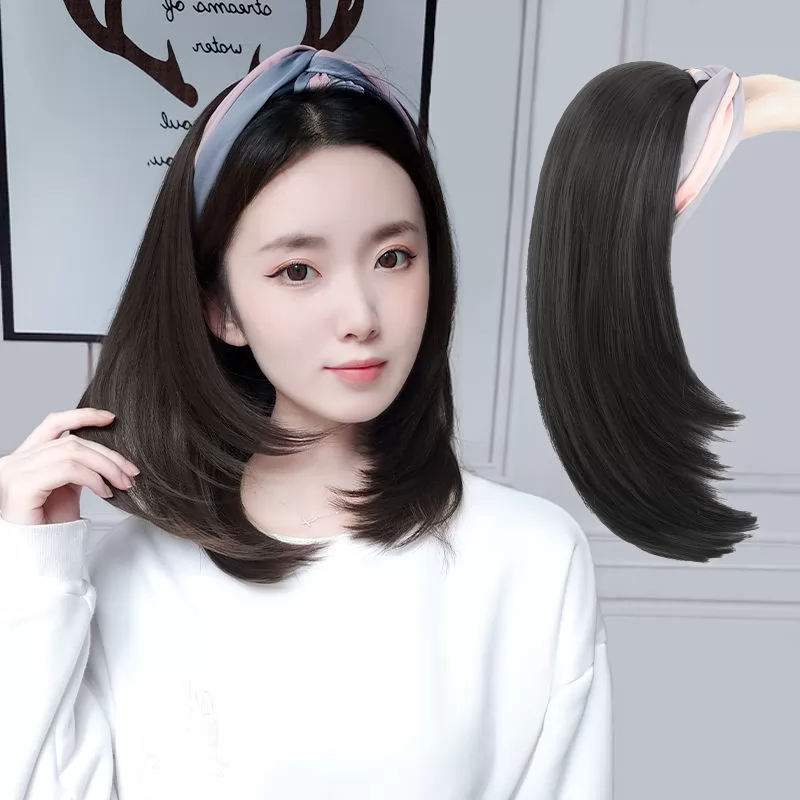 Top 9 kiểu tóc giả nửa đầu ngắn đẹp nhất hot trend 2021