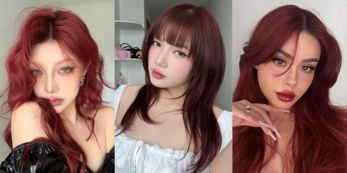 15+ kiểu tóc nâu đỏ cherry trendy, tôn da nhất 2026