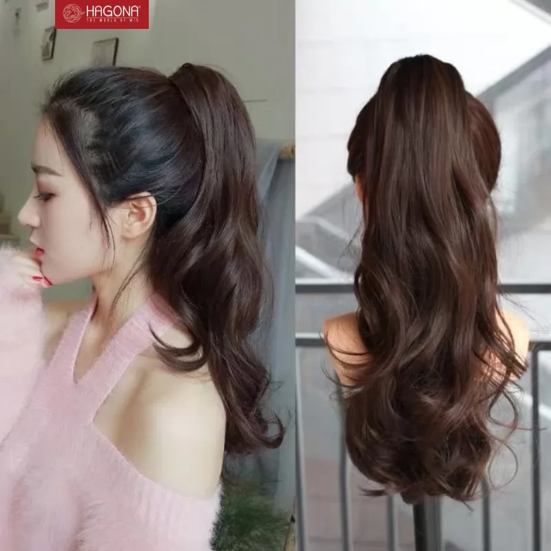 tóc giả kẹp đuôi