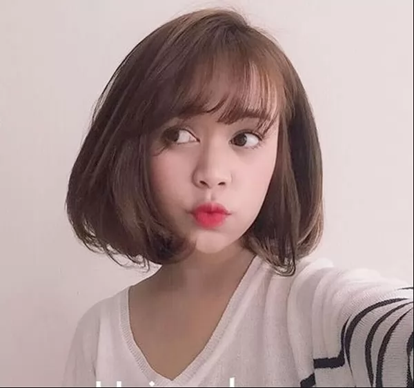 kiểu tóc uốn cụp