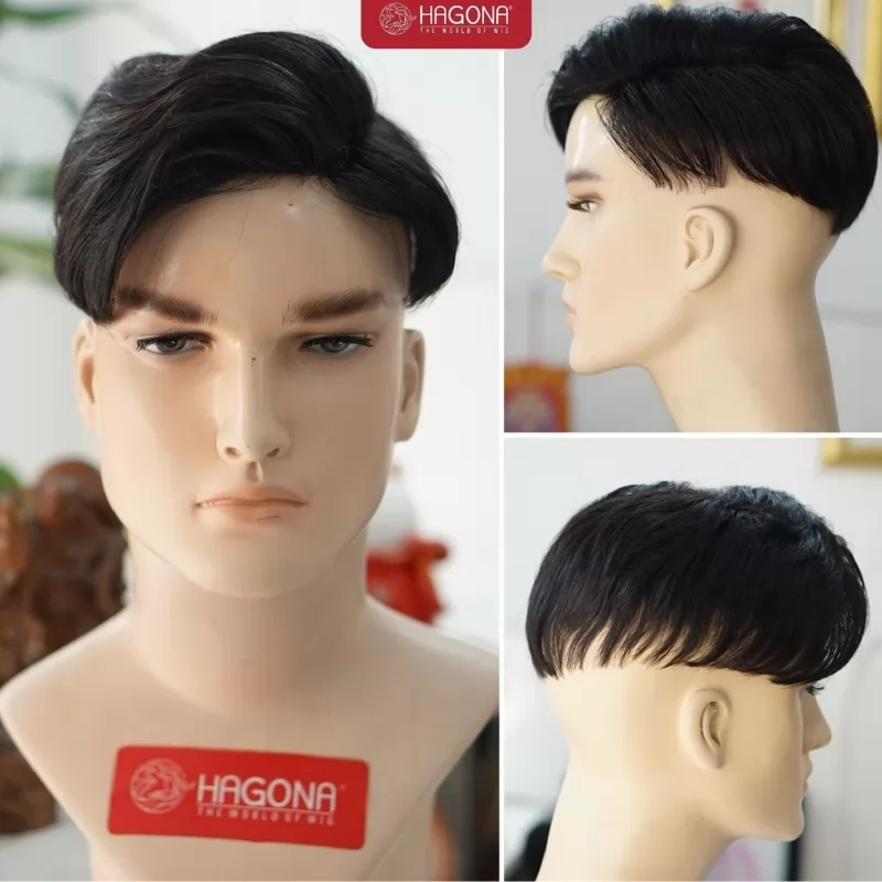 Tóc mái hói undercut có độ chân thực tự nhiên