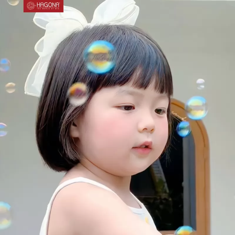 kiểu tóc nữ cho bé gái
