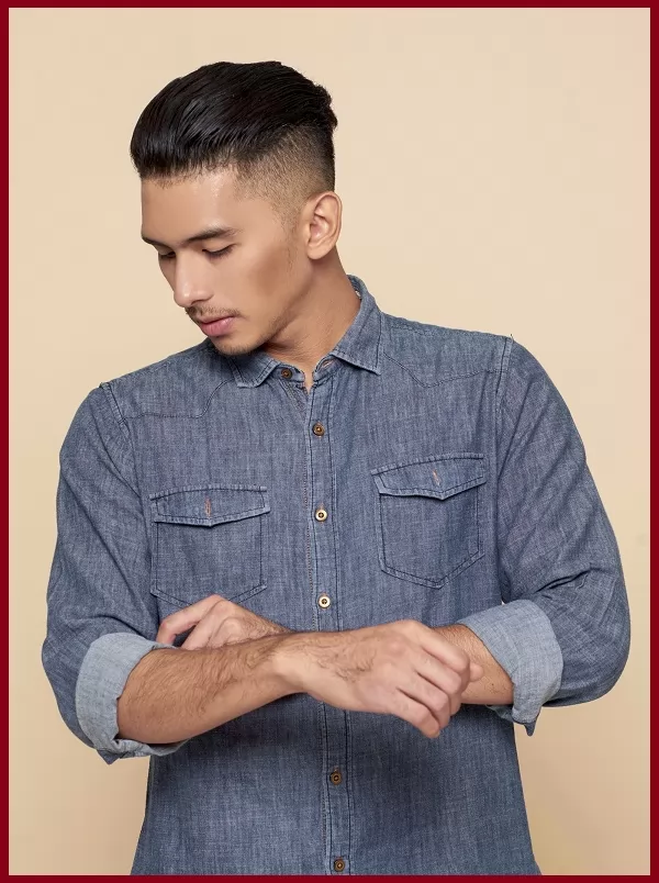 Tóc giả Undercut cho nam