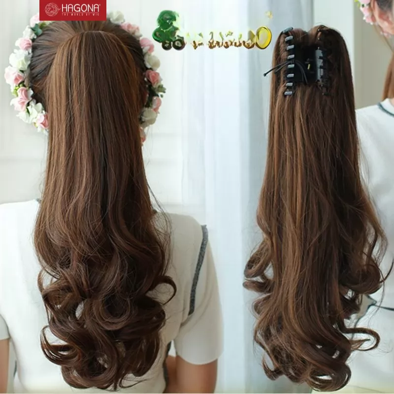tóc giả kẹp đuôi