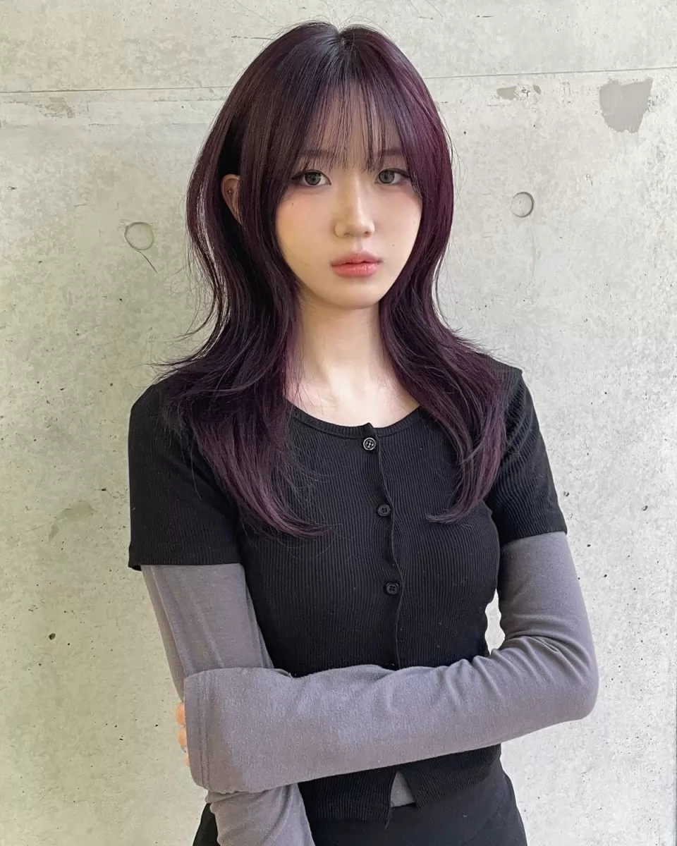 Tóc layer bung nhuộm highlight
