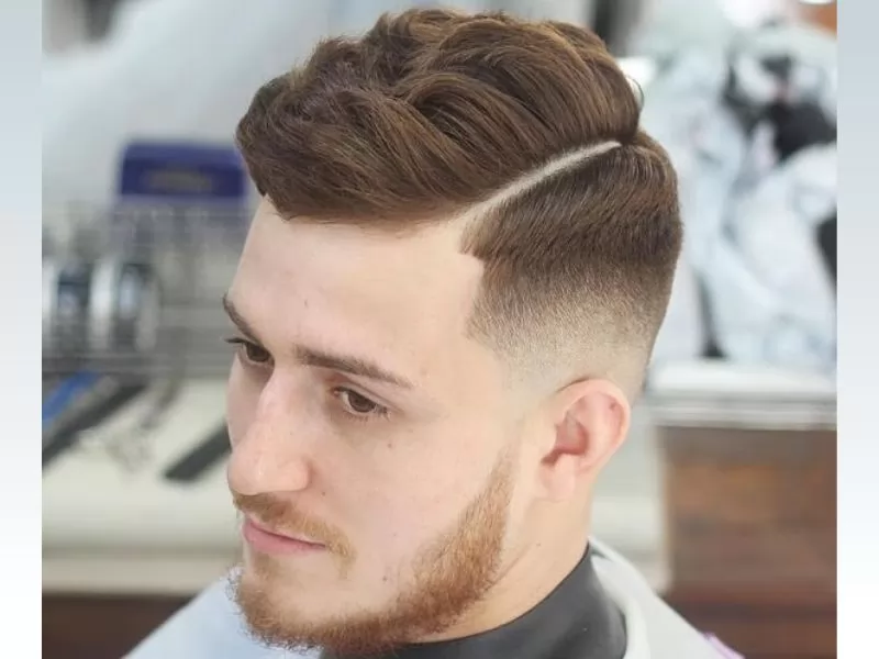 Bộ sưu tập tóc mái giả che hói kiểu side part
