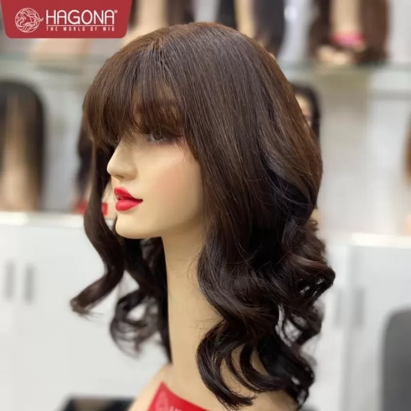 tóc giả nữ Shopee