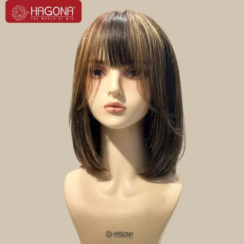 tóc giả nữ Shopee
