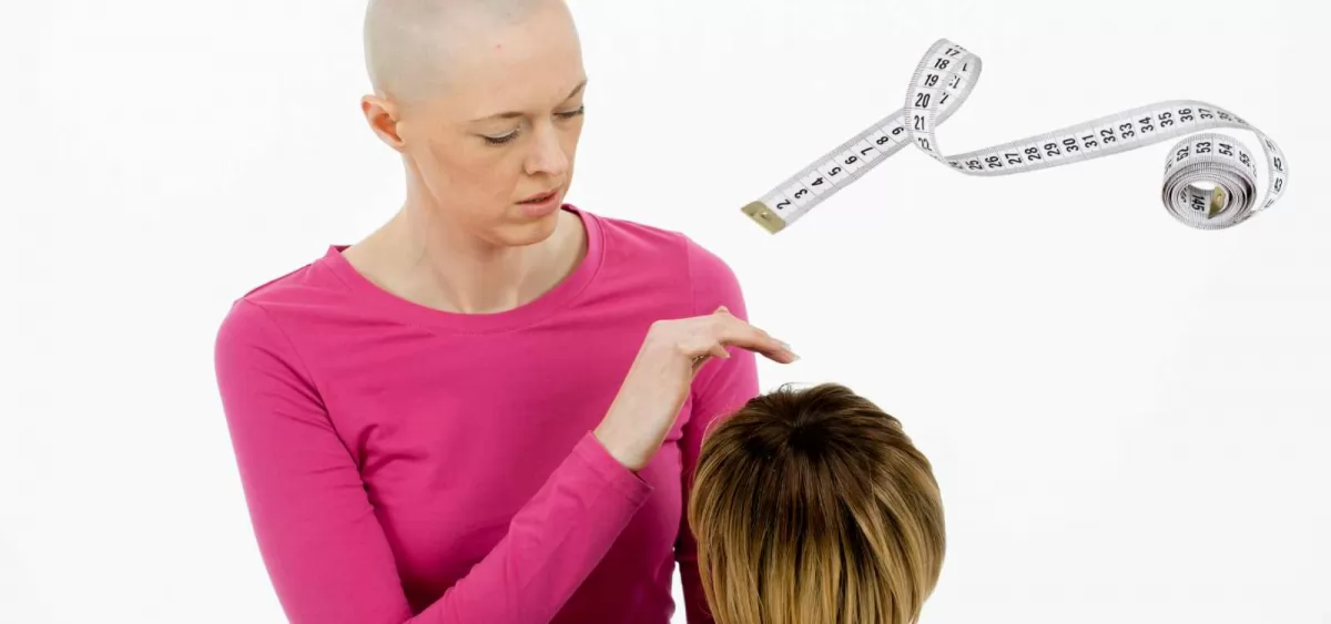 Hướng dẫn cách đo tóc giả và chọn size đúng cách tại Hagona