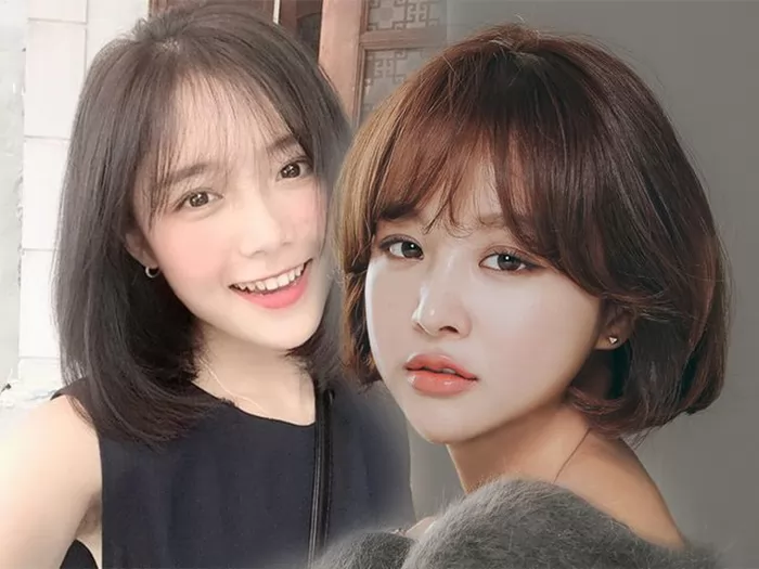 kiểu uốn tóc ngắn nữ