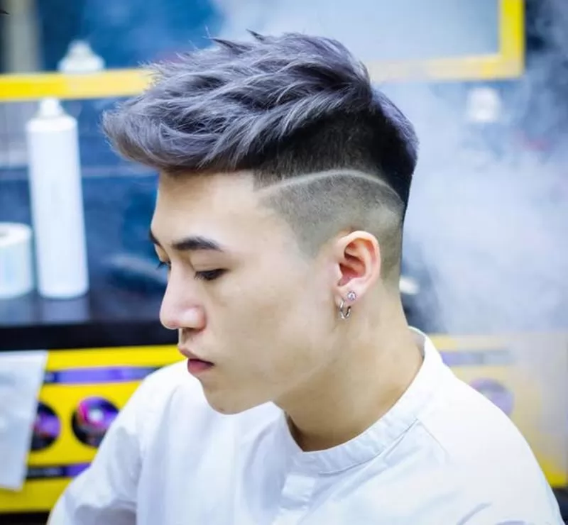 kiểu tóc nam cho mặt mập