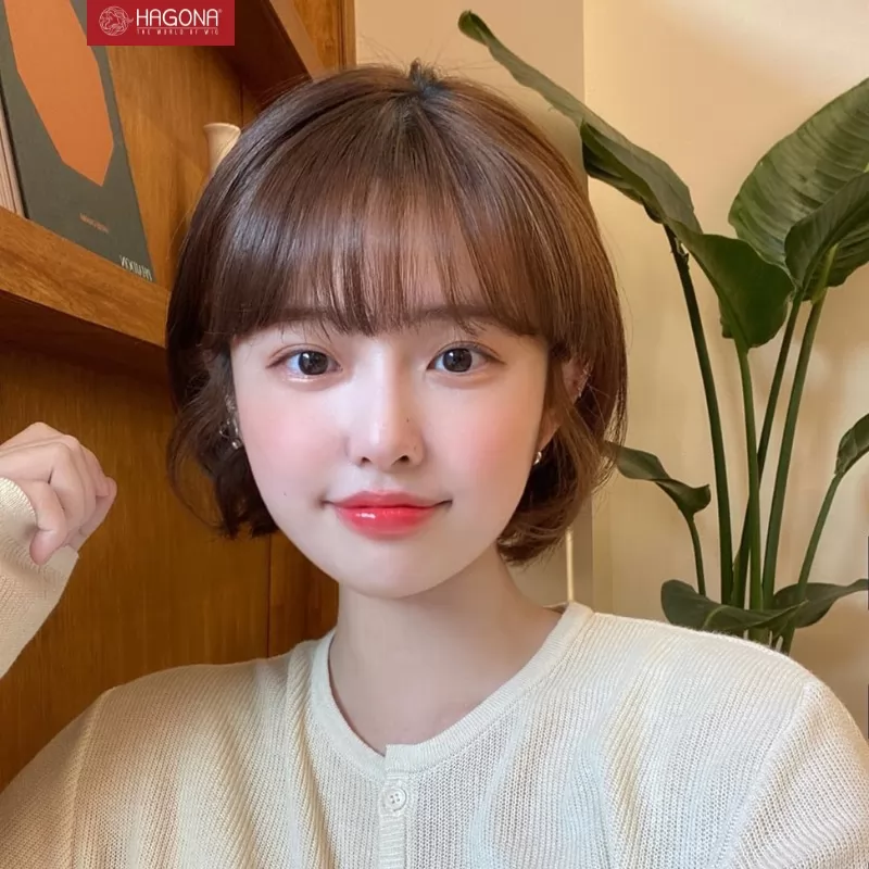 kiểu tóc nữ dễ thương