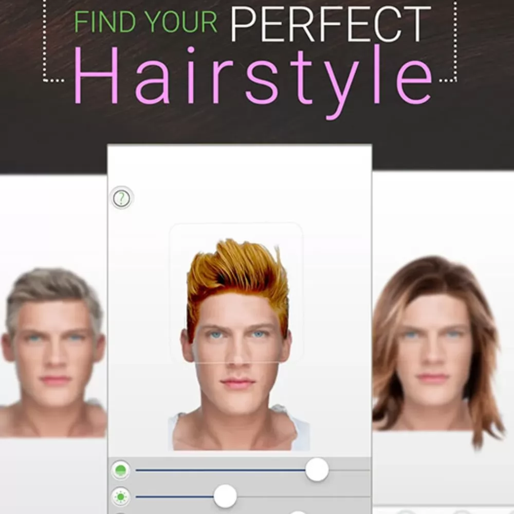 App tóc giả nam Hair Salon