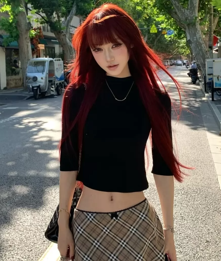 Tóc đỏ rượu vang đậm