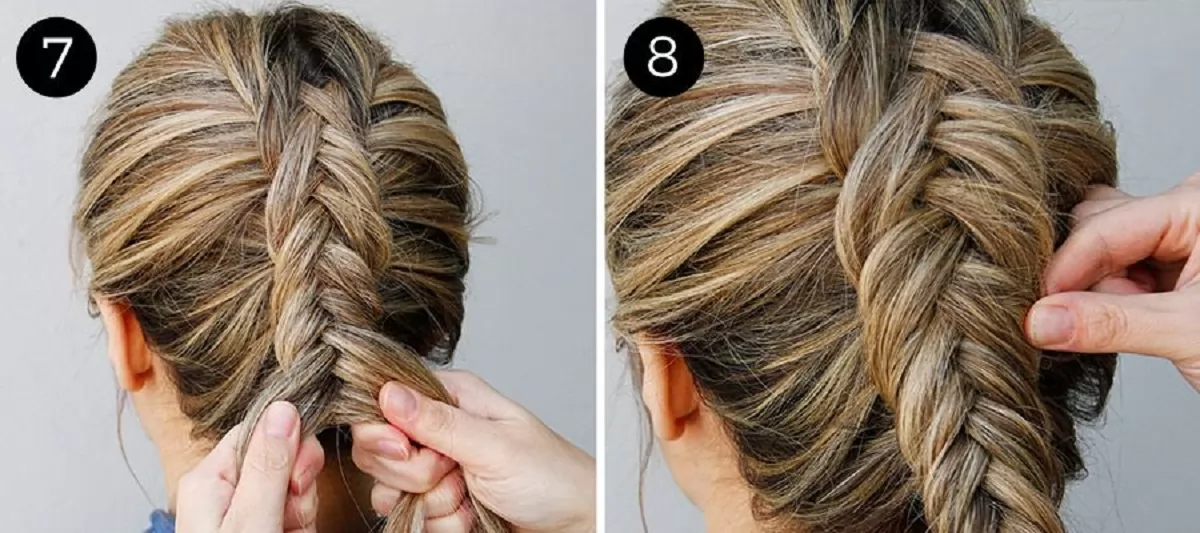 cách tết tóc xương cá