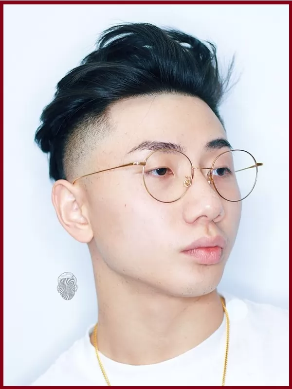 Tóc giả Undercut cho nam