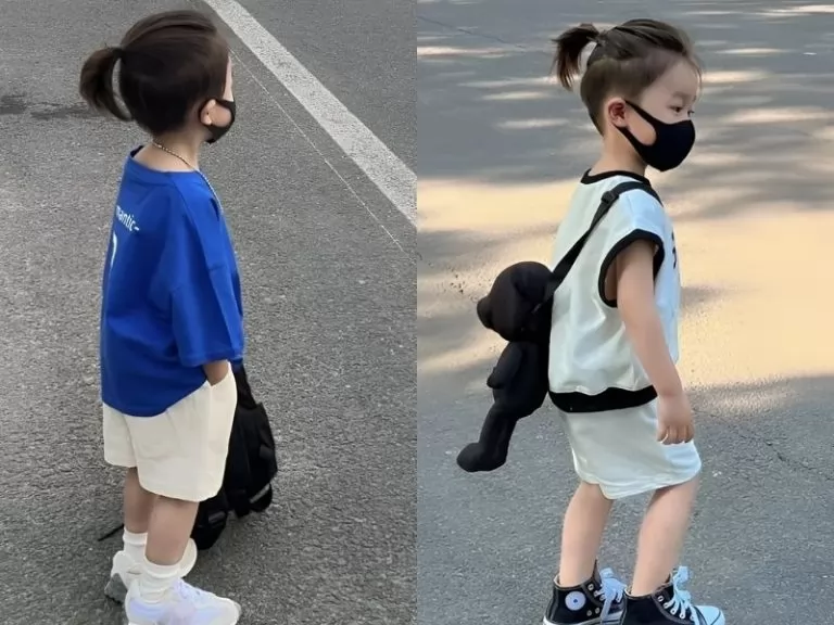 Tóc Buộc Nam Cho Bé Trai