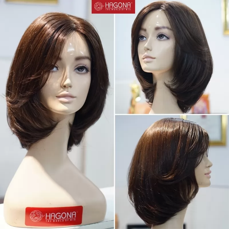 Tóc giả nữ màu