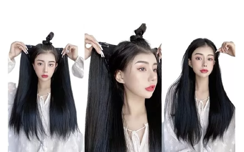 Mẫu tóc giả kẹp chữ u được yêu thích nhiều nhất hiện nay