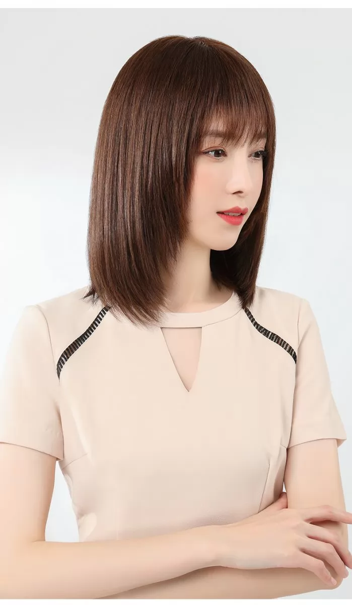 Top 9 kiểu tóc giả nửa đầu ngắn đẹp nhất hot trend 2021