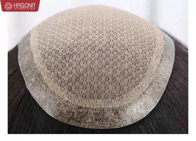 Tóc mái giả che hói nam siêu da 3 lớp chân thật đến từng cm Supper 5S